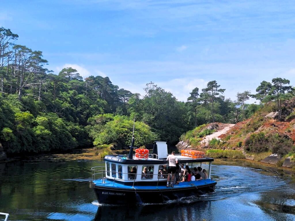blue pools ferry