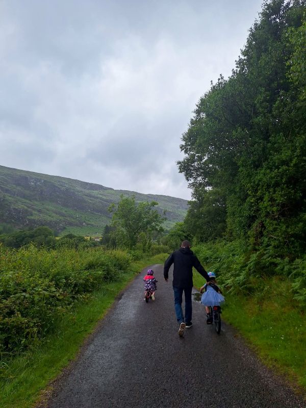 road gougane barra family cycling