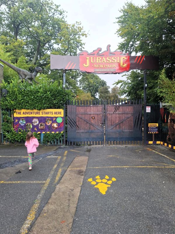 entramce jurassic new park kilkenny