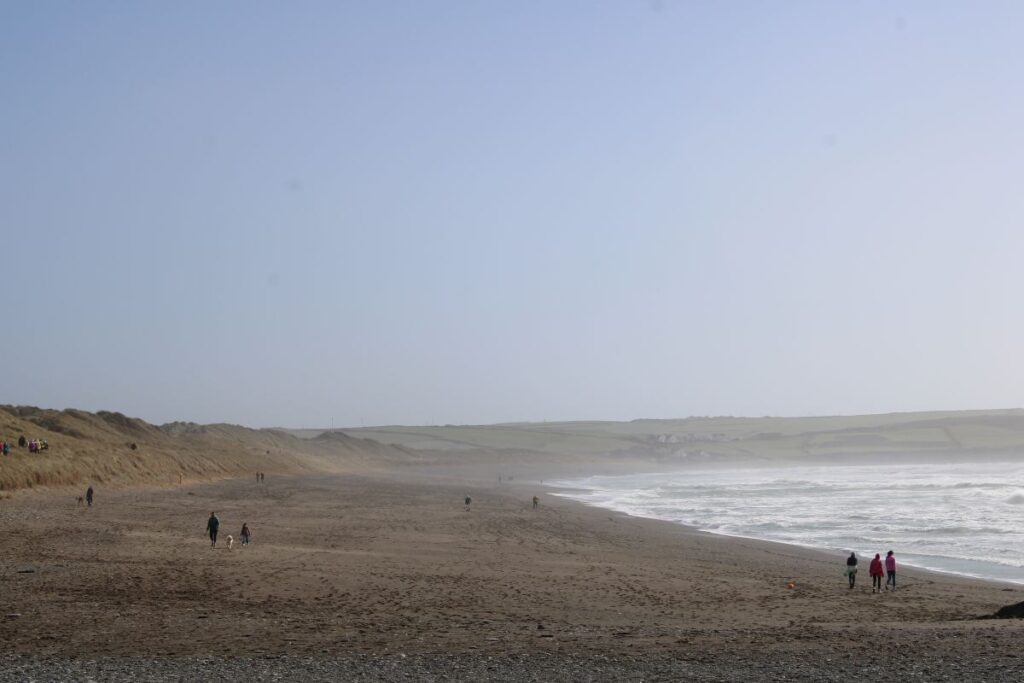 misty long strand beach west cork