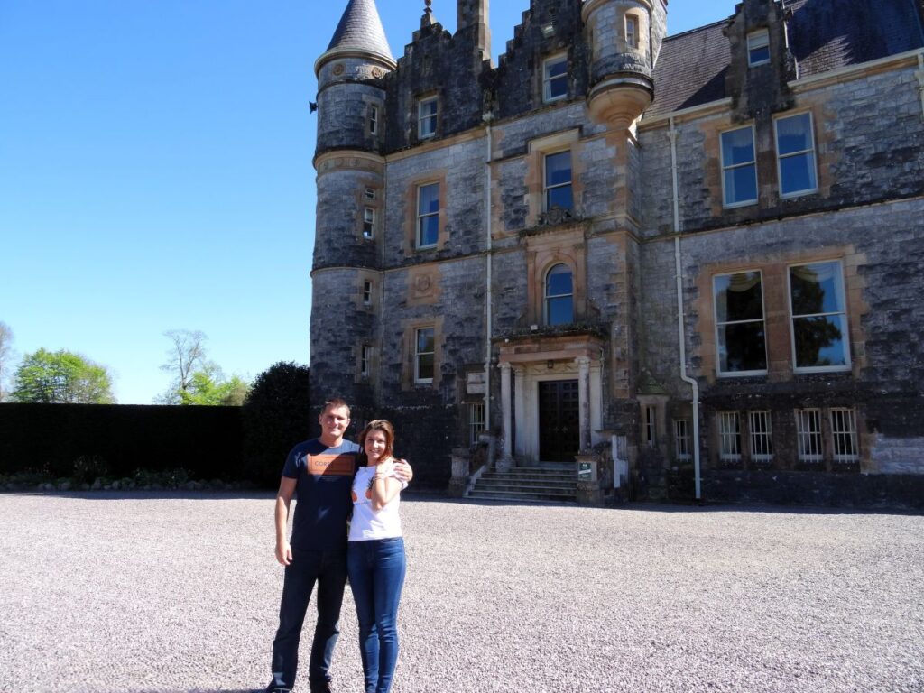 man and wife blarney castle house