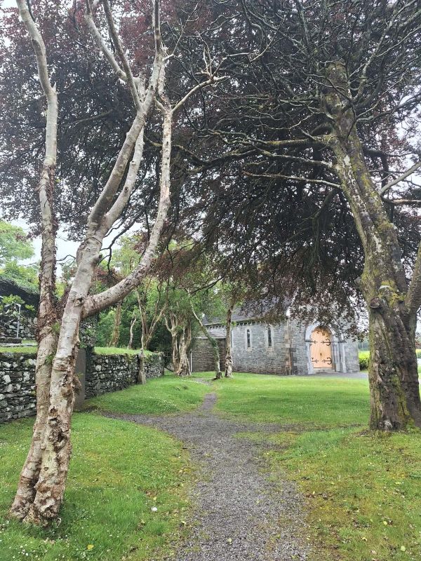path to st finbars oratory gougane barra