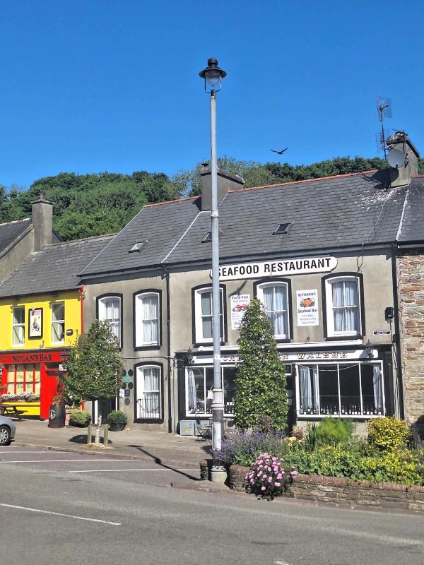 rosscarbery town sunny day