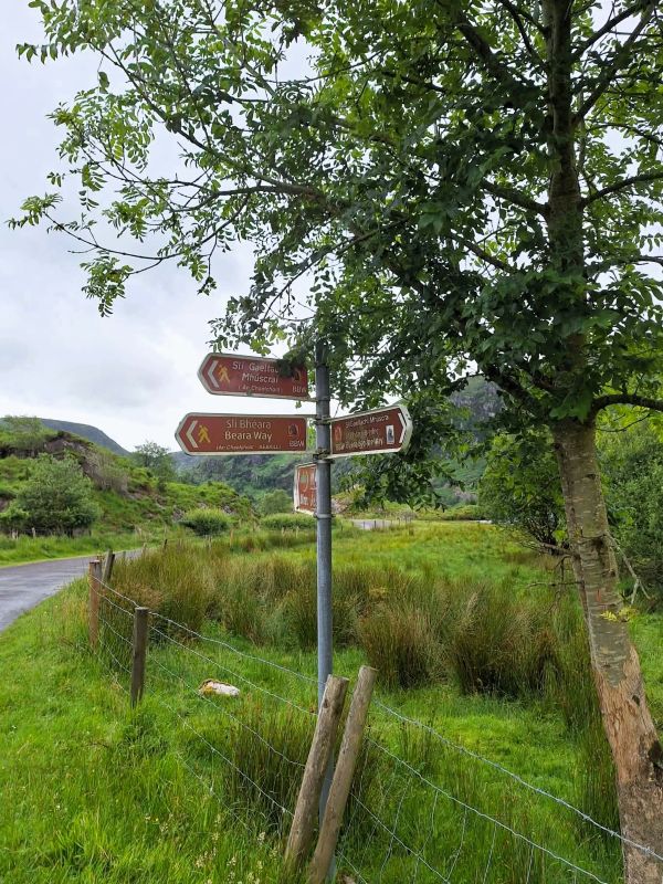 sign posts gougane barra