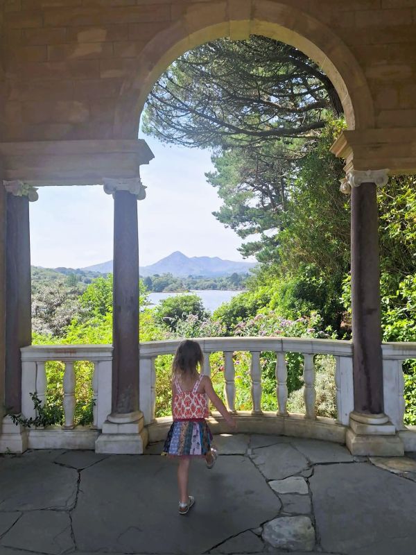 girl garnish island viewpoint