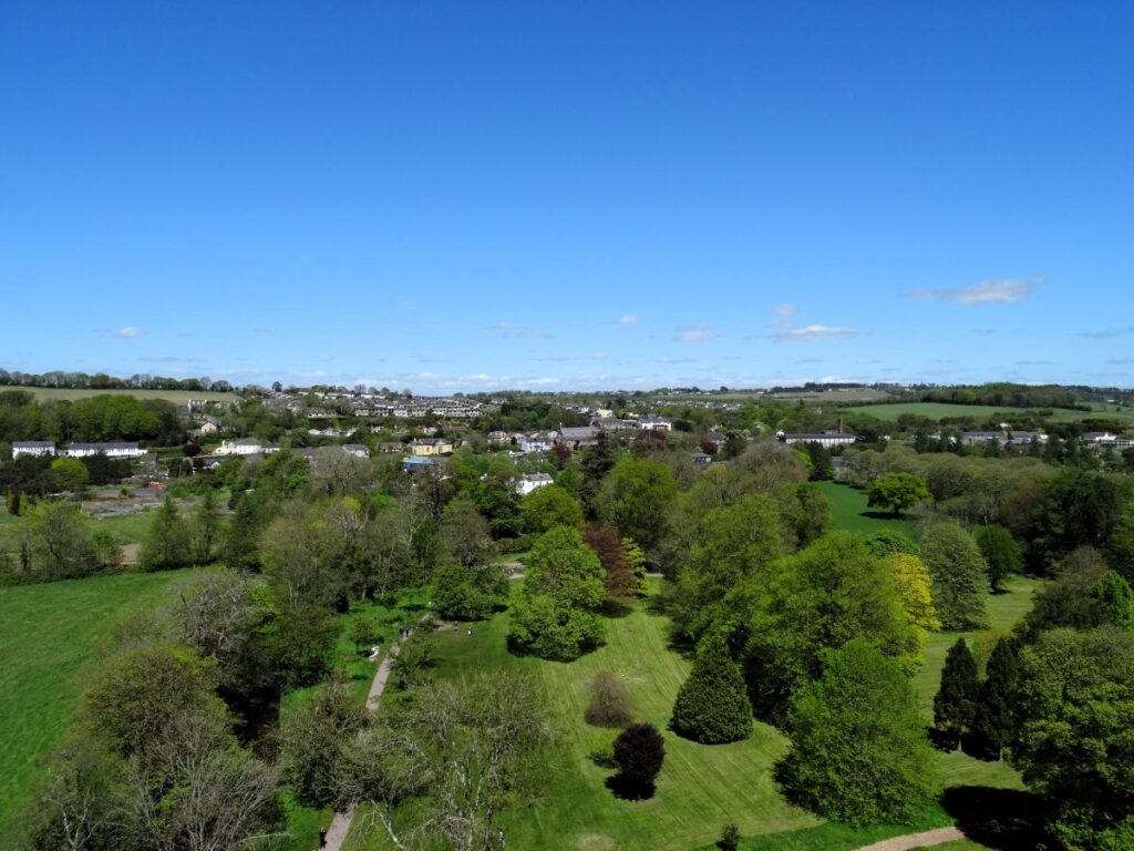 village of blarney in distance