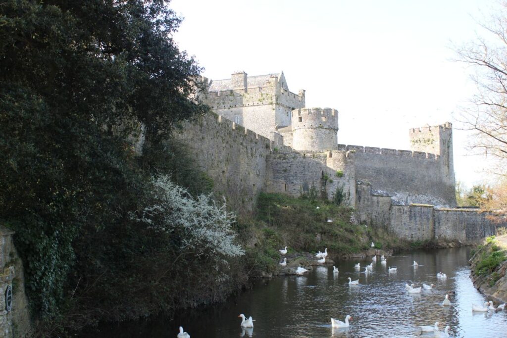 cahir castle view from bridge