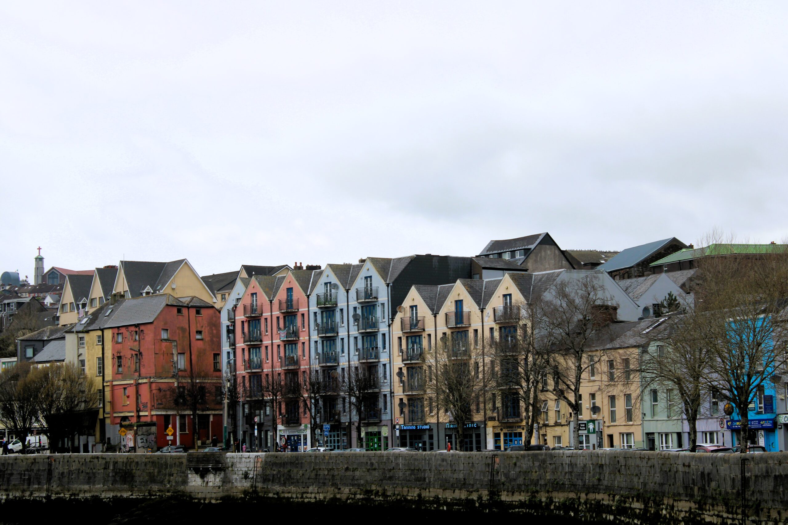 cork city colorful apartments