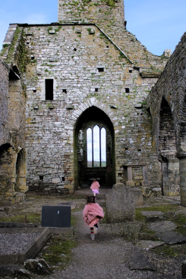 girls timoleague abbey