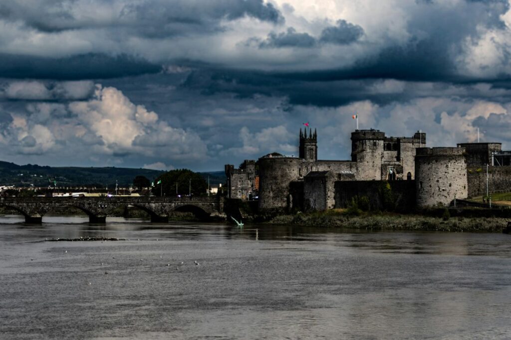 moody sky limerick city
