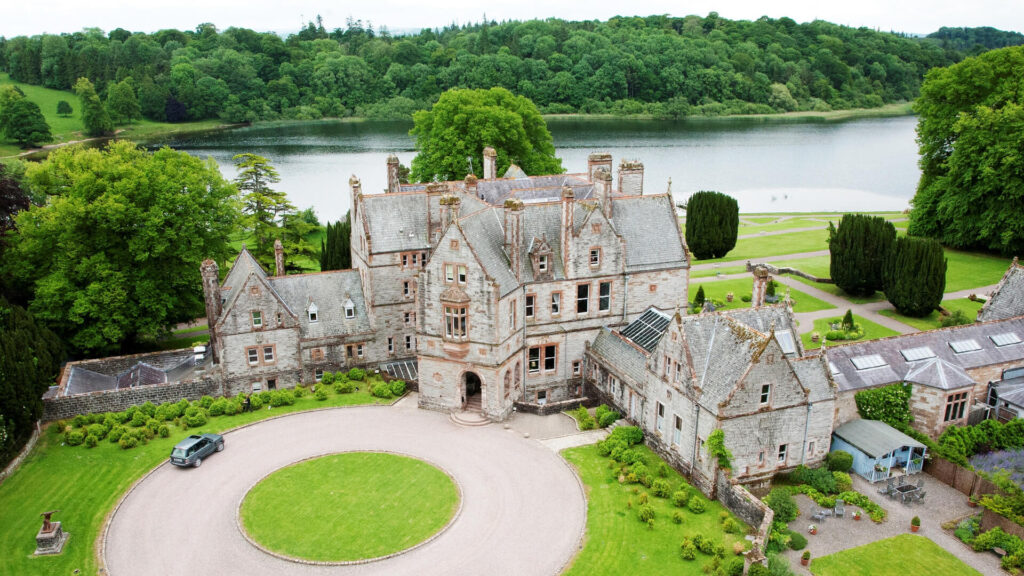 castle leslie exterior