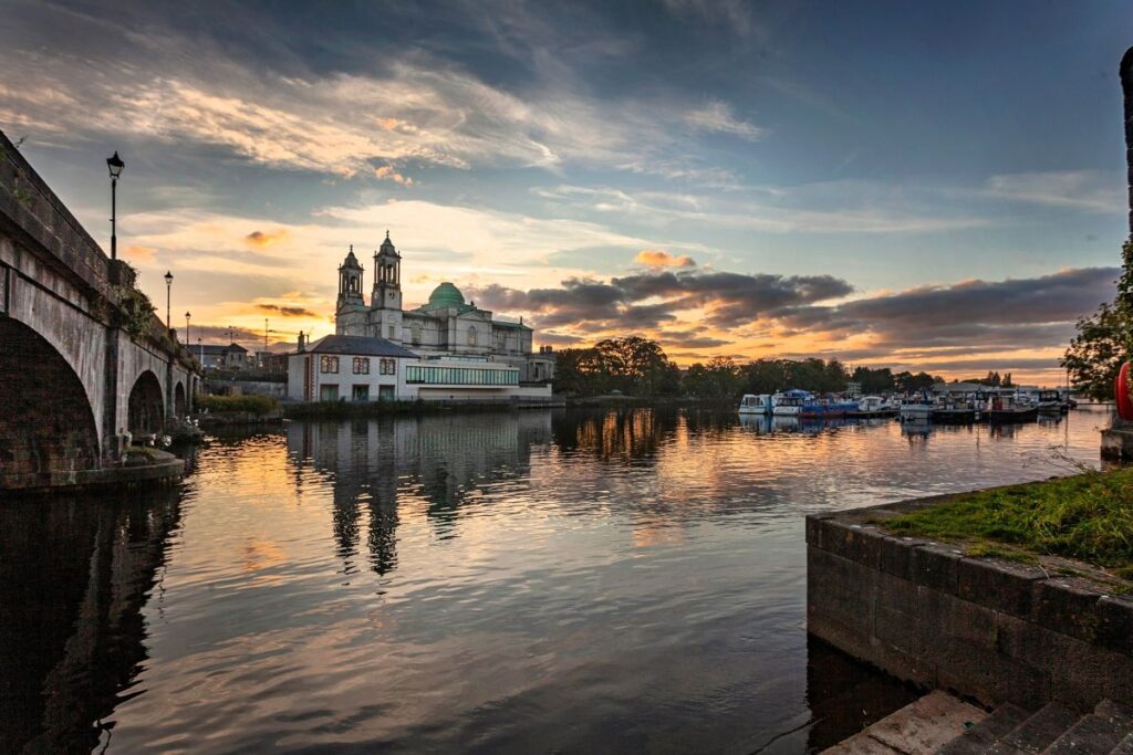 athlone river sunset