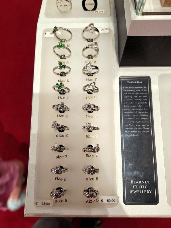 claddagh rings blarney selection