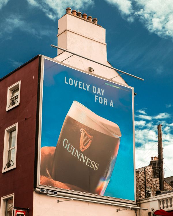lovely day guinness poster 